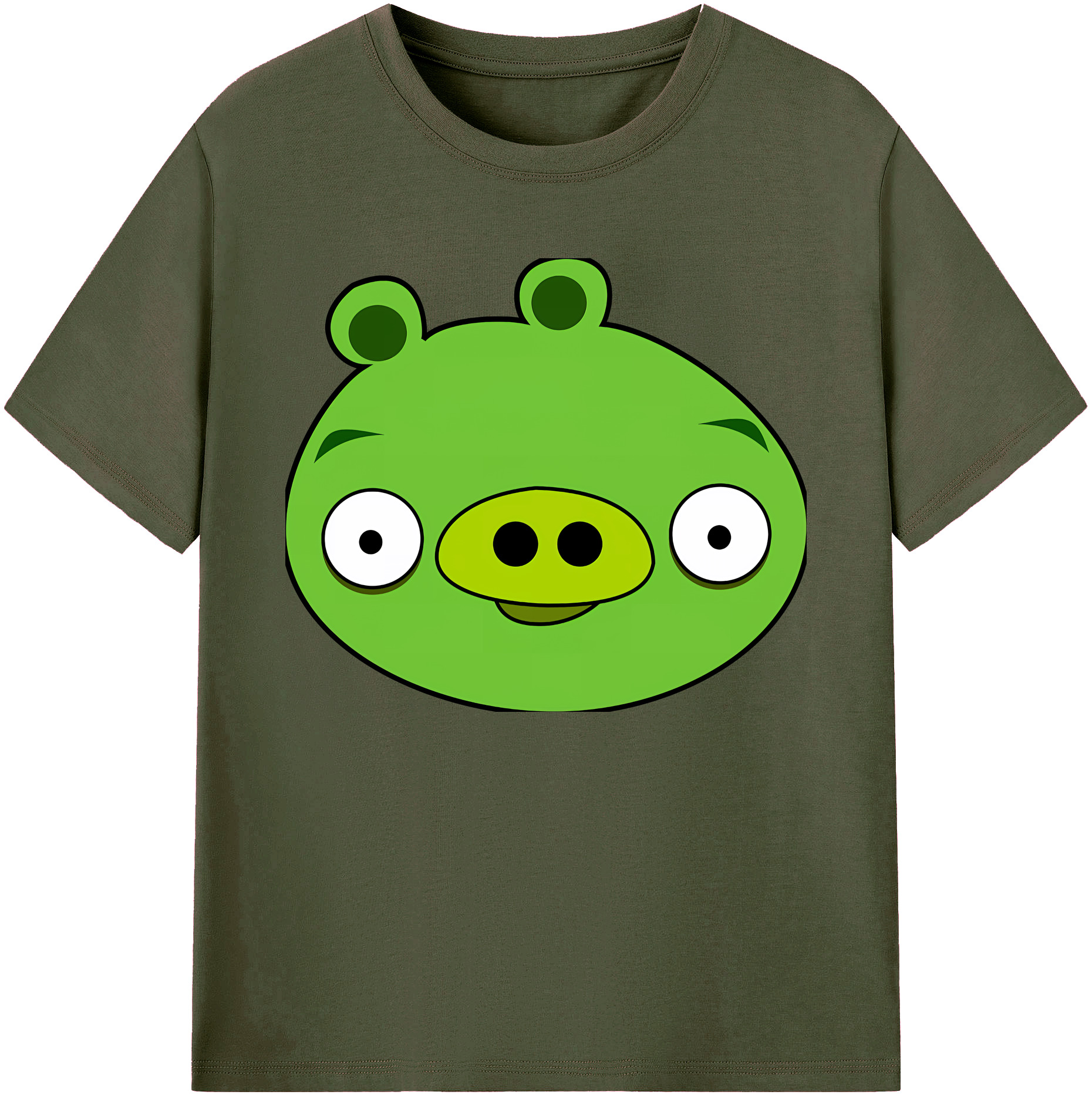 （画像用） Angry Birds アングリーバード 綿100％ メンズ半袖Tシャツ｜肌触りやわらか＆通気性